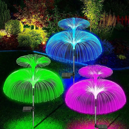 GlowTide Solar Jellyfish Lights