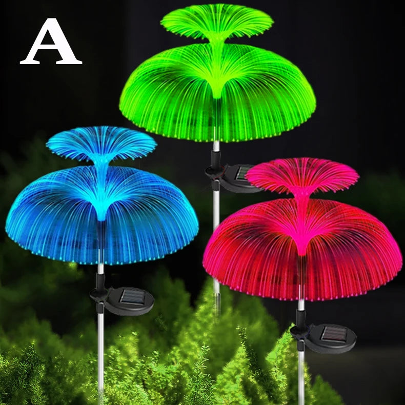 GlowTide Solar Jellyfish Lights