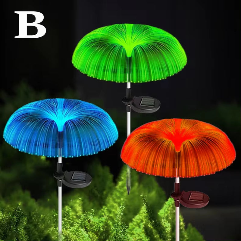 GlowTide Solar Jellyfish Lights